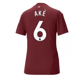 Manchester City Nathan Ake #6 Tredje skjorte til dame 2024-25 Kortermet